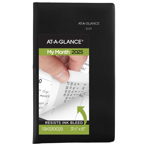 At-A-Glance Badge Weekly/Monthly Planner - Small Size - Weekly, Monthly - 13 Month - January 2024 - January 2025 - 7
