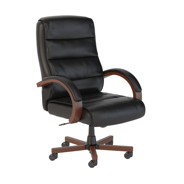 Bush Business Furniture Soft Sense Bonded Leather High-Back Office Chair 4354622