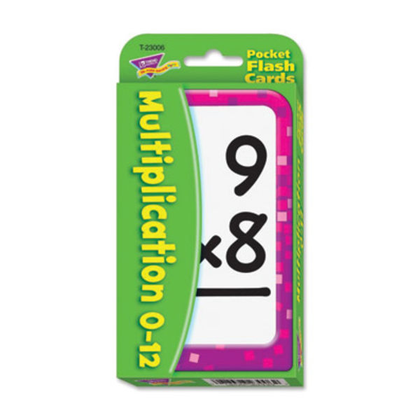 Trend Multiplication Pocket Flash Cards - Educational - 56 / Box Trend Multiplication Pocket Flash Cards - Educational - 56 / Box