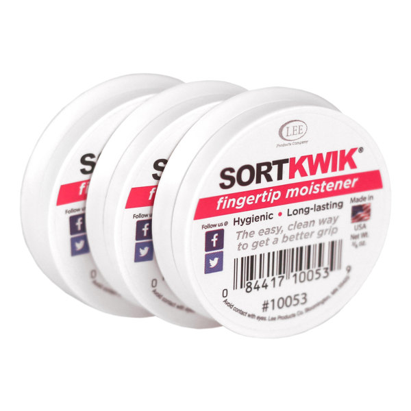 Sortkwik Fingertip Moisteners, 0.38 oz, Pink, 3/Pack Sortkwik Fingertip Moisteners, 0.38 oz, Pink, 3/Pack