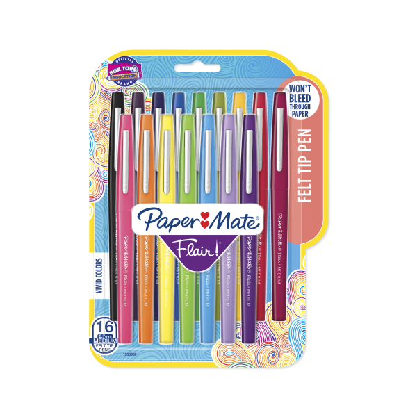 Paper Mate® Flair Medium Tropical Vacation Felt Tip Pens, 1 count