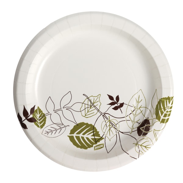 Highmark ECO Compostable Sugarcane Paper Plates 9 White Pack Of