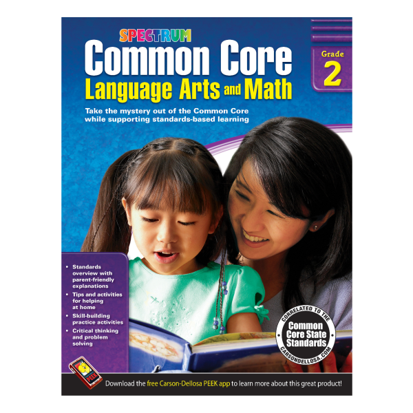 Spectrum Common Core Language Arts And Math 483579