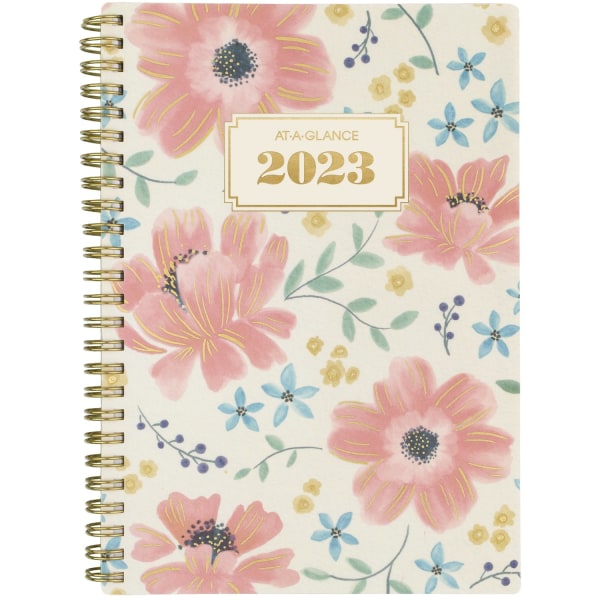 AT-A-GLANCE BADGE 2023-2024 RY Weekly Monthly Planner 4934653