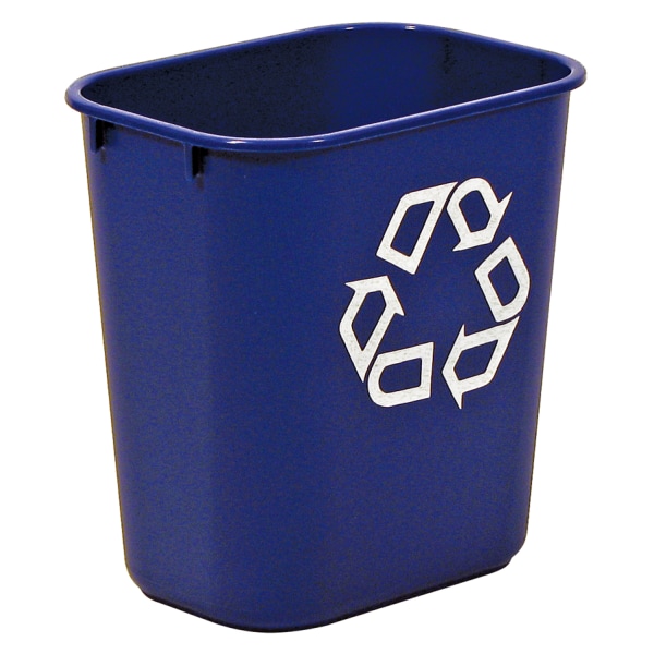 Rubbermaid 32-Gallon BRUTE Blue Recycling Container