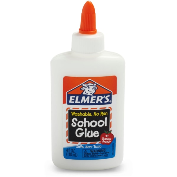 Elmer's Washable School Glue, Non-Toxic - 4 fl oz (Pack of 3), 3