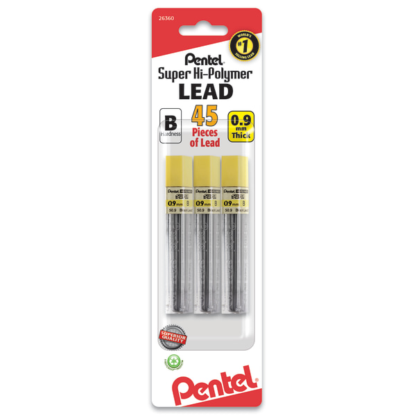 Pentel® Super Hi-Polymer® Lead Refills - Zerbee