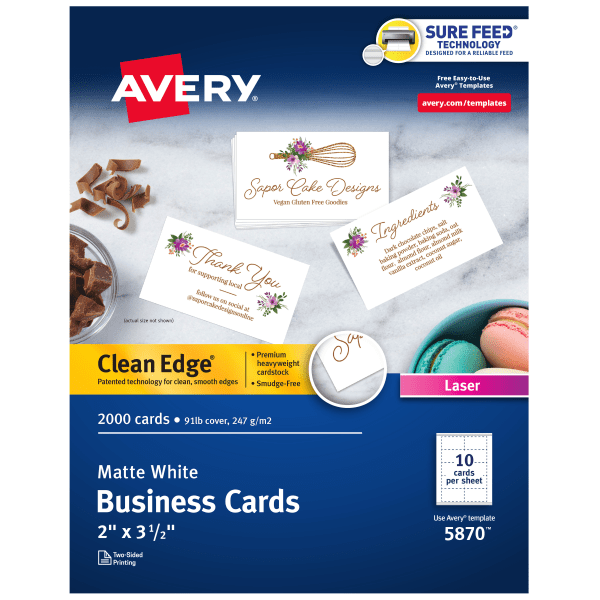 avery 8371 business card template