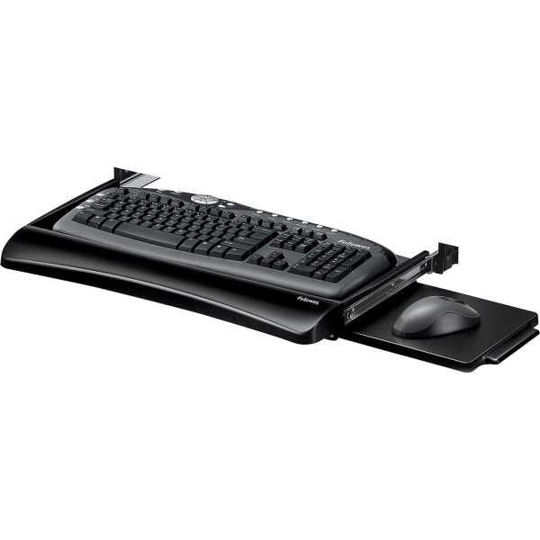 Fellowes Office Suites Adjustable Footrest - Black