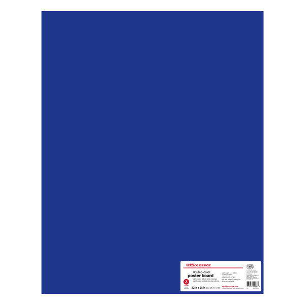 Office Depot&reg; Brand Dual Color Poster Board 515545