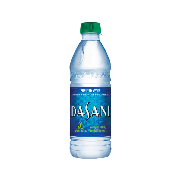 Dasani Water, 16.9 Oz, Pack Of 24 Bottles 516125