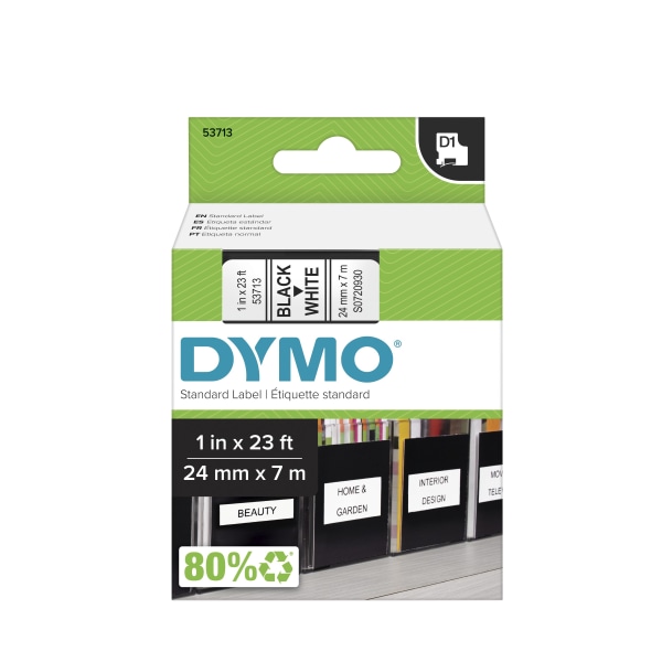 Dymo LetraTag Electronic Labelmaker Tape - DYM10697 