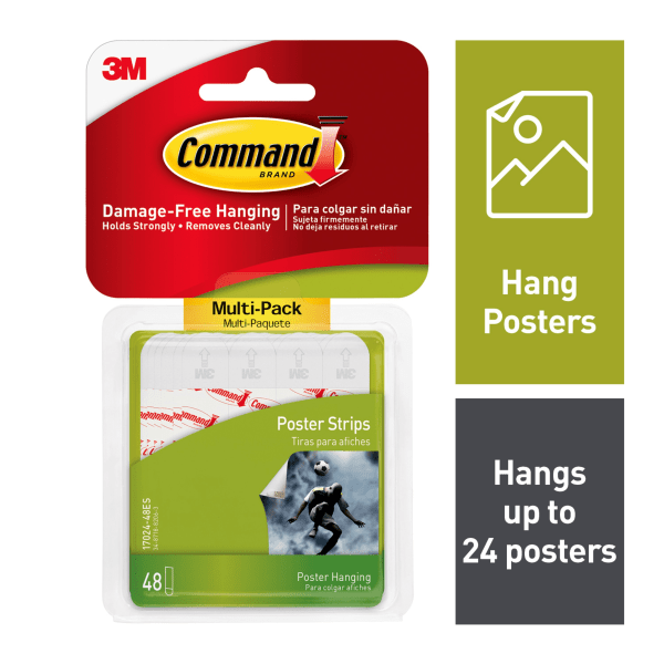 Command Small Wire Hooks, 40-Command Hooks, 48-Command Strips
