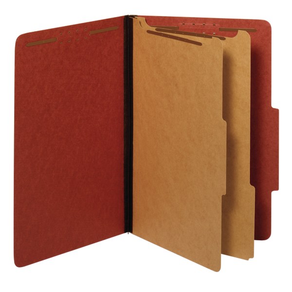Office Depot® Brand Pressboard Classification Folders With Fasteners