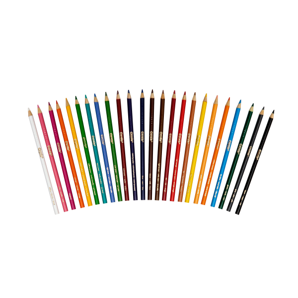 Crayola 12 Color Colored Pencils - Zerbee