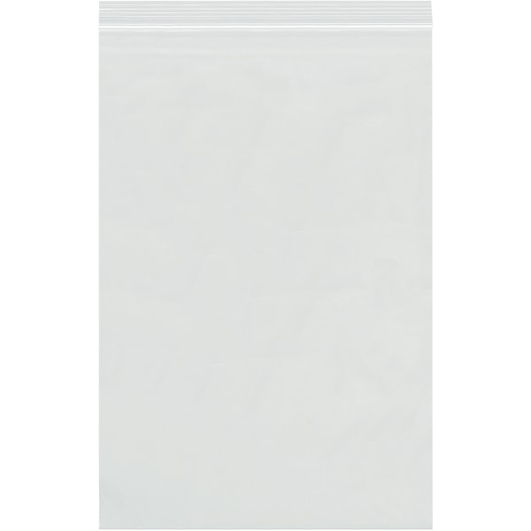 Zip Reclosable Poly Bags, 7 x 8, 2 mil, Clear, 1000/Carton