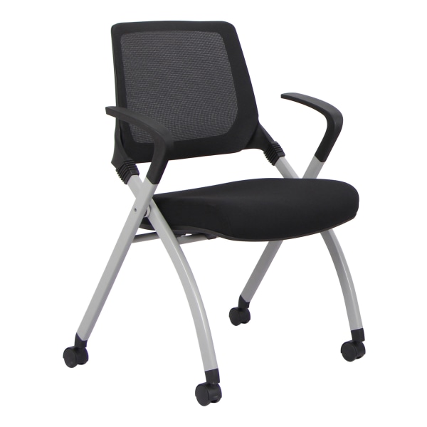 WorkPro 12000 Series Ergonomic MeshFabric Mid Back Chair BlackBlack BIFMA  Compliant - Office Depot