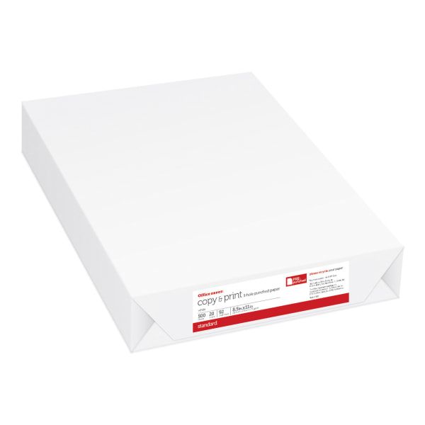 Office Depot ImagePrint MultiUse 20 lb Paper, White, 8.5 x 11 - 10 Reams, 500 sheets each
