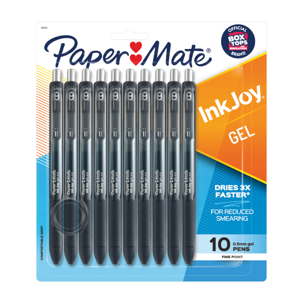 Paper Mate Profile Retractable Gel Pens, Fine Point (0.5mm)