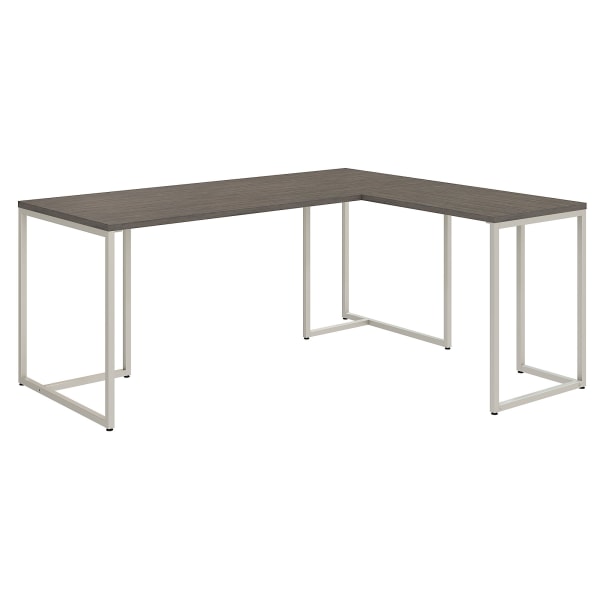 kathy ireland&reg; Office by Bush Business Furniture Method 72&quot;W L Shaped Desk with 30&quot;W Return 5718953