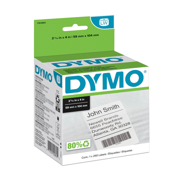 DYMO&reg; White LabelWriter&reg; Shipping Labels DYM1763982