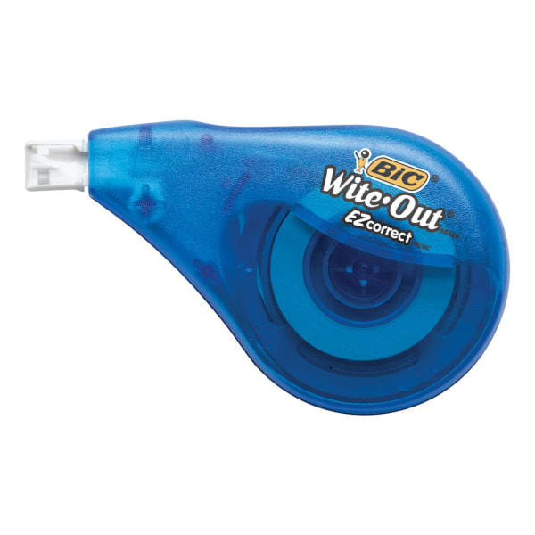 BIC Wite Out Brand EZ Correct Correction Tape 472 White Pack Of 2