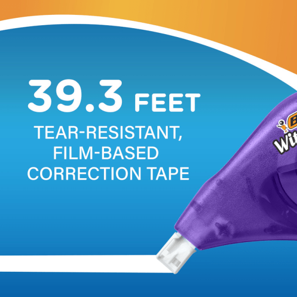 BIC Wite Out Mini Correction Tape White Pack Of 12 Dispensers