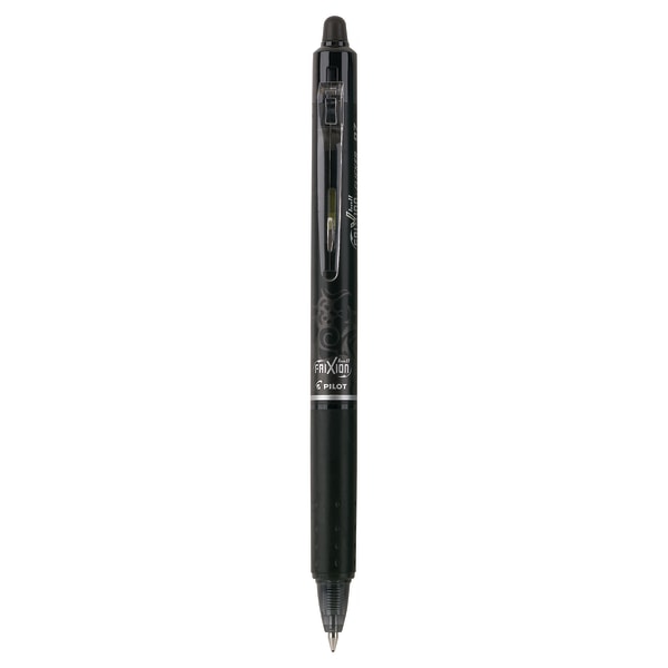 Pilot Frixion Clicker Erasable 0.7mm Fine Gel Pen 3 Pack Black