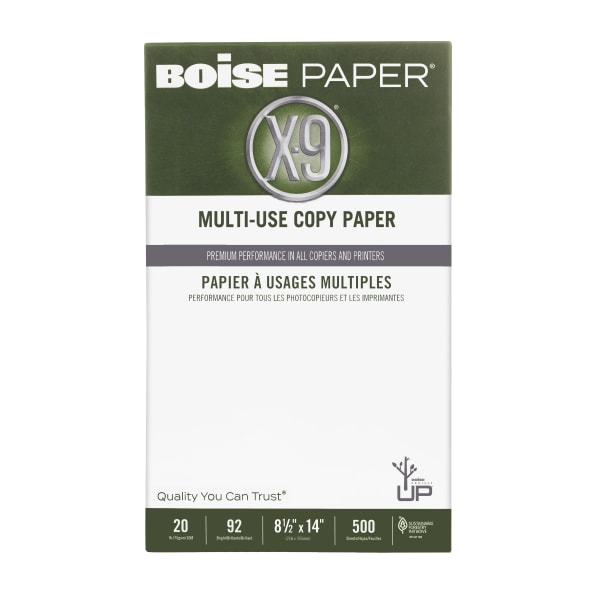 Natural Choice Multi-Purpose Copy Paper, 20 lb, Letter, White