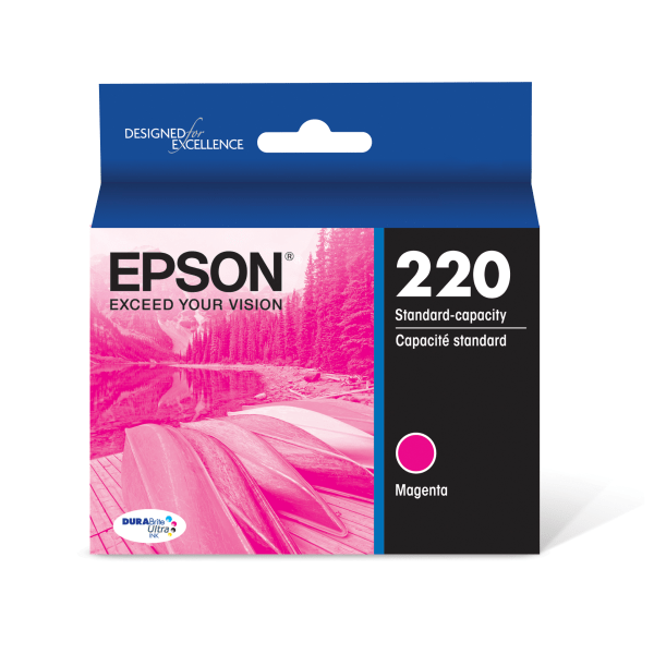 Epson&reg; 220 DuraBrite&reg; Ultra Magenta Ink Cartridge EPST220320S