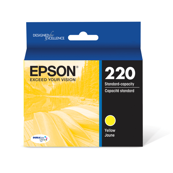 Epson&reg; 220 DuraBrite&reg; Ultra Yellow Ink Cartridge EPST220420S