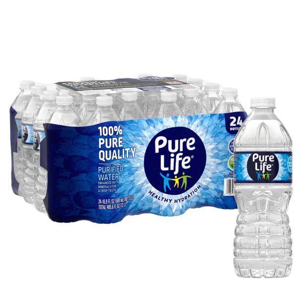 Spring Water Multi Pack 24 Pack, 16.9 fl oz bottles at Whole Foods