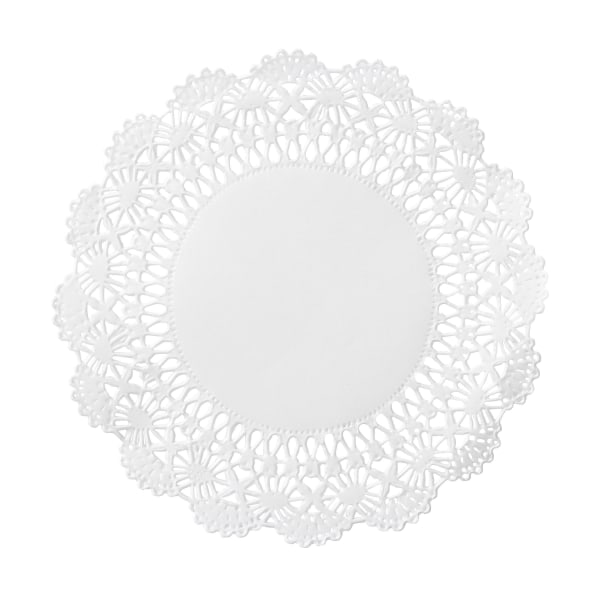 Hoffmaster Cambridge Lace Doilies, 4, White, Case Of 1,000 Doilies - Zerbee