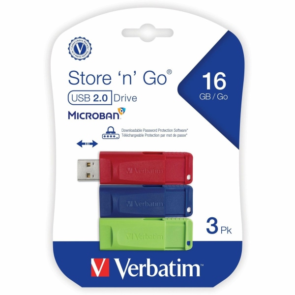 Verbatim 16GB Store 'n' Stay Nano USB 3.0 Flash Drive - Zerbee