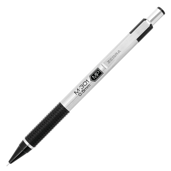 Zebra® M301 Stainless Steel Mechanical Pencils Zerbee