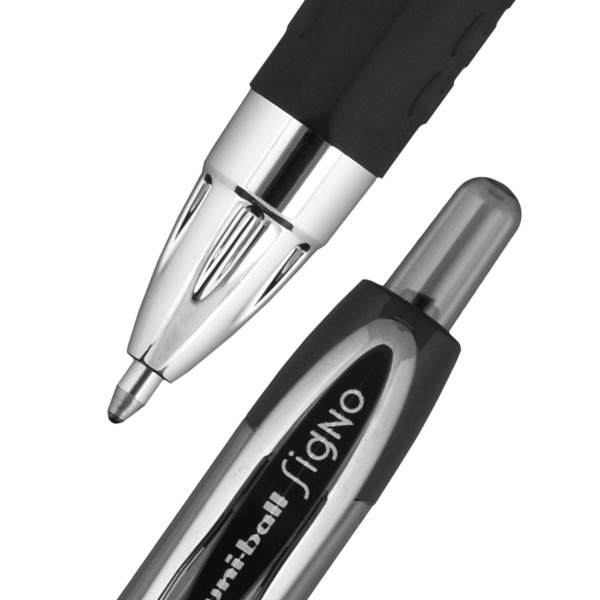 Uniball Gel Impact Pens, Bold Point (1.0mm), Assorted Metallic Ink
