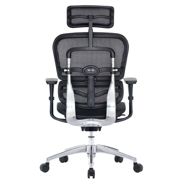 WorkPro® 12000 Series Ergonomic Mesh/Fabric Mid-Back Manager's Chair,  Black/Chrome