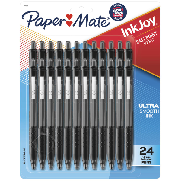 Paper Mate® InkJoy® Gel Pens, Medium Point, 0.7 mm, Blue Barrel, Blue Ink,  Pack Of 12 - Zerbee