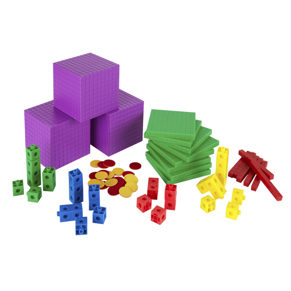 Learning Resources Mathlink Cubes Set Of 100 Cubes - Office Depot