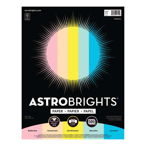 Astrobrights Color Copy Paper - Stardust White - The Office Point