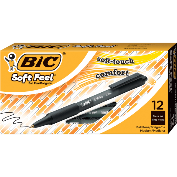 Pentel Sign Pens Fine Point 2.0 mm Black Barrel Black Ink Pack Of 12 Pens -  Office Depot