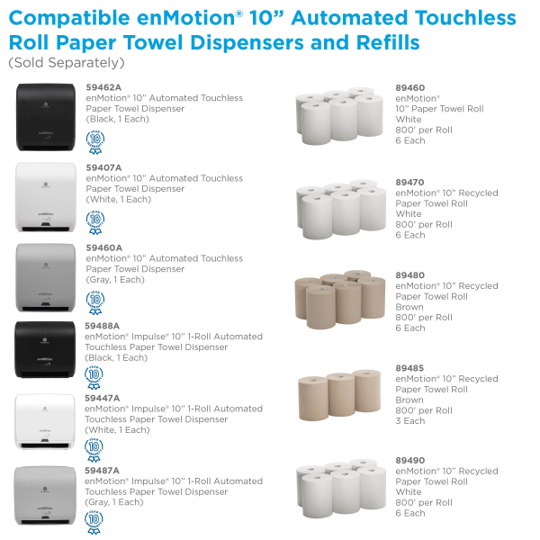 GP PRO enMotion 8 Recessed Automated Touchless Paper Towel