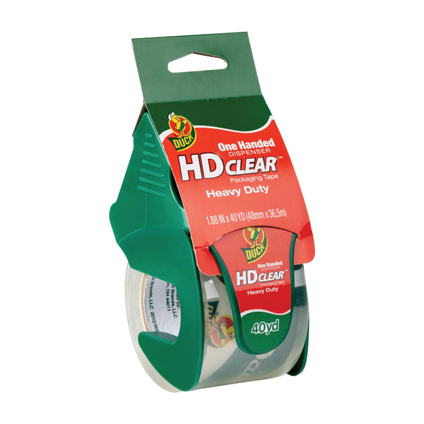 Duck 1.88in x 54.6yd HD Clear Heavy Duty Packaging Tape
