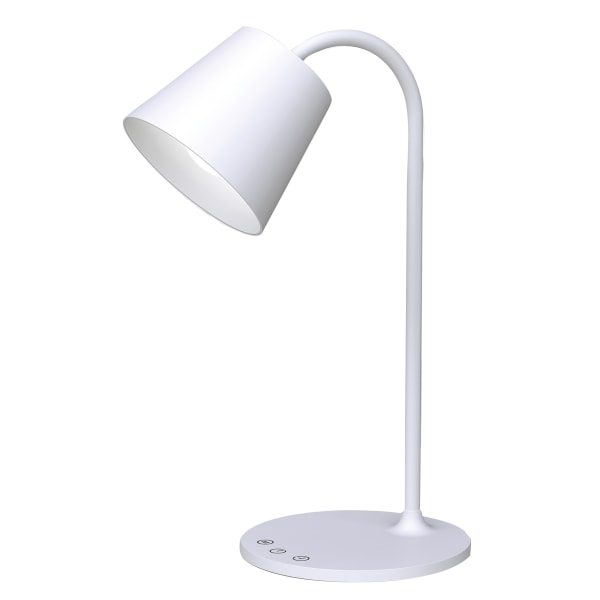 LINNMON Table Lamp with USB Port and Outlet, Touch Control Table