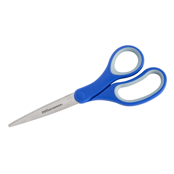 Westcott Titanium Bonded Non Stick Scissors 8 Straight GrayYellow - Office  Depot
