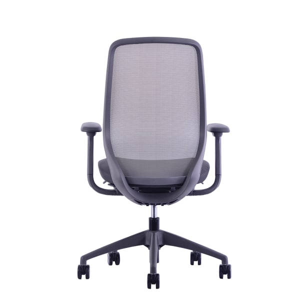 WorkPro® 6000 Series Multifunction Ergonomic Mesh/Fabric High-Back  Executive Chair, Gray Frame/Gray Seat, BIFMA Compliant - Zerbee
