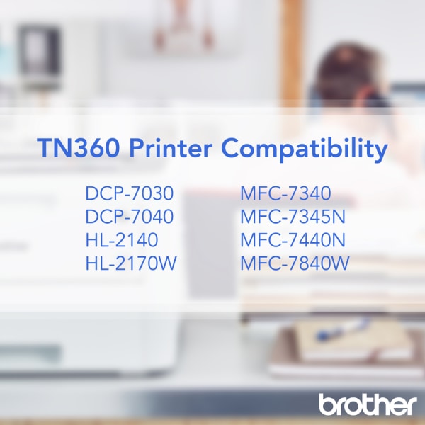 Brother TN360 Black Toner Cartridge