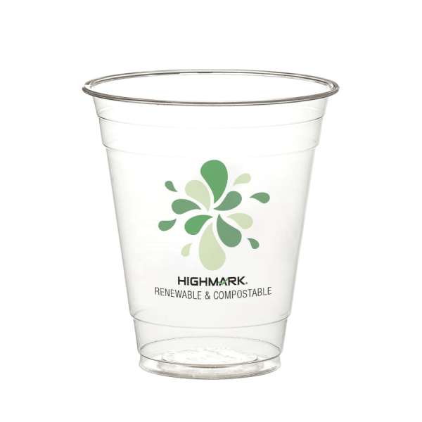 Highmark Plastic Cups 16 Oz Assorted Clear Colors Pack Of 100