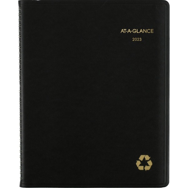 AT-A-GLANCE Recycled 2023 RY Weekly Monthly Appointment Book Planner 7002925