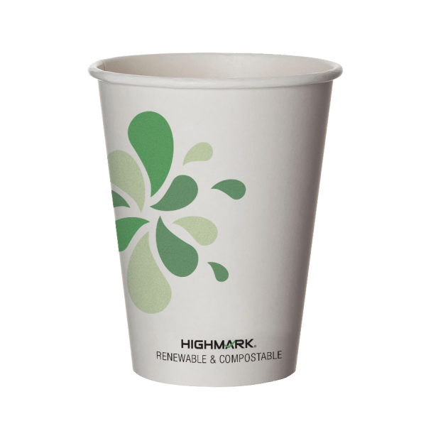 Highmark&reg; ECO Compostable Hot Coffee Cups 703292